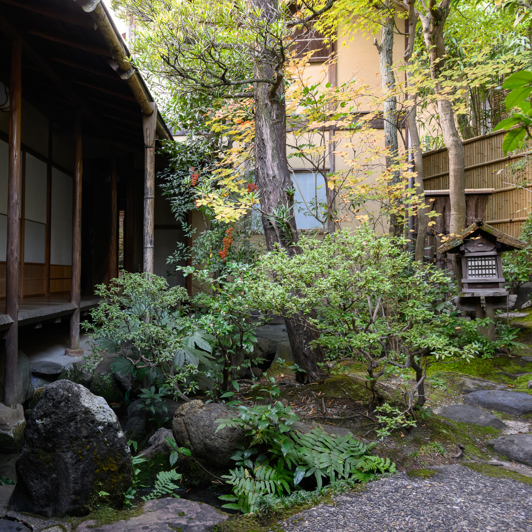 瓢亭の店舗