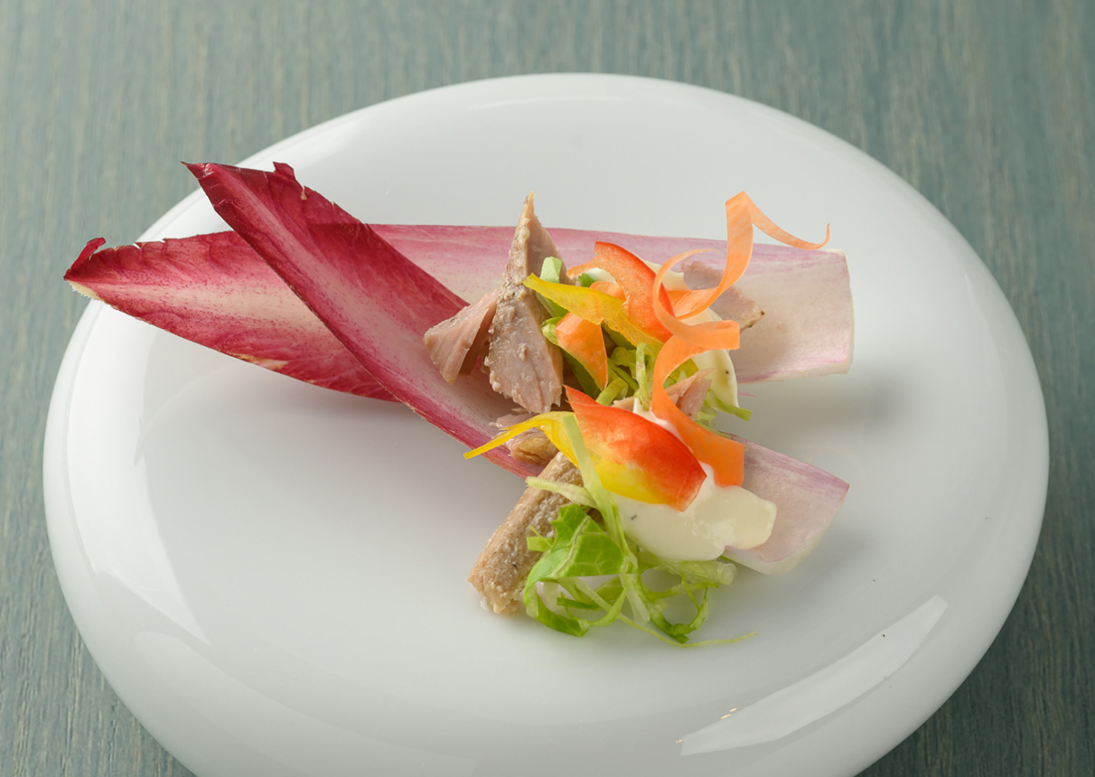 自家製ツナのサラダ風